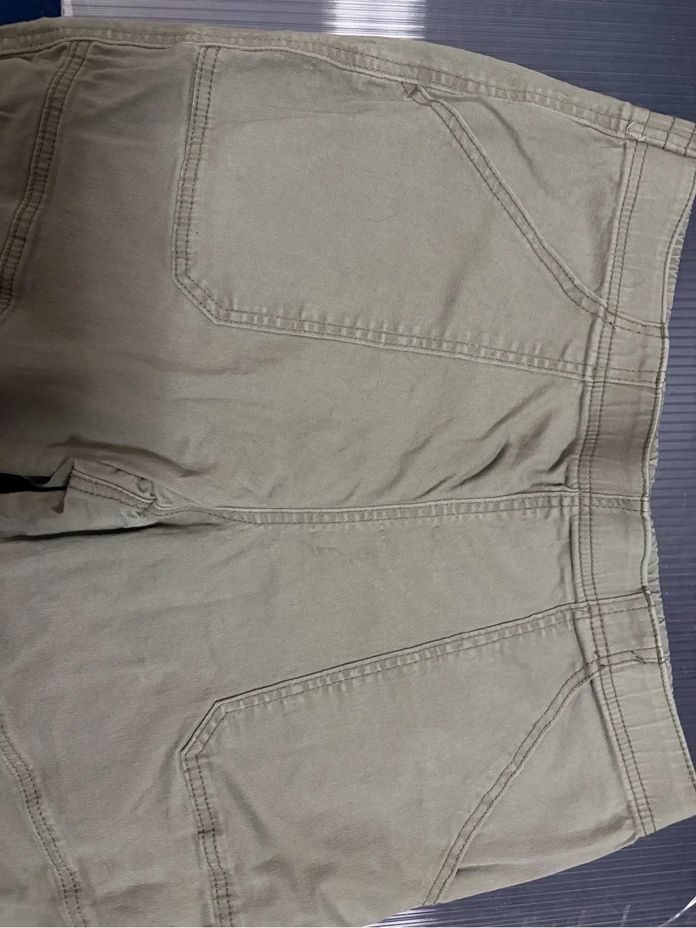 Sincerely Jules Olive Utility Elastic Waist Pants